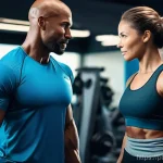 생활체육지도사와 건강증진 프로그램 - **Prompt 1: Professional Guidance and Empowerment**
    A highly detailed, realistic photograph show...