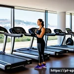 생활체육지도사로 전직하기 위한 팁 - **Prompt 1: A Certified Portuguese Fitness Professional Coaching in a Modern Gym**
    A highly prof...